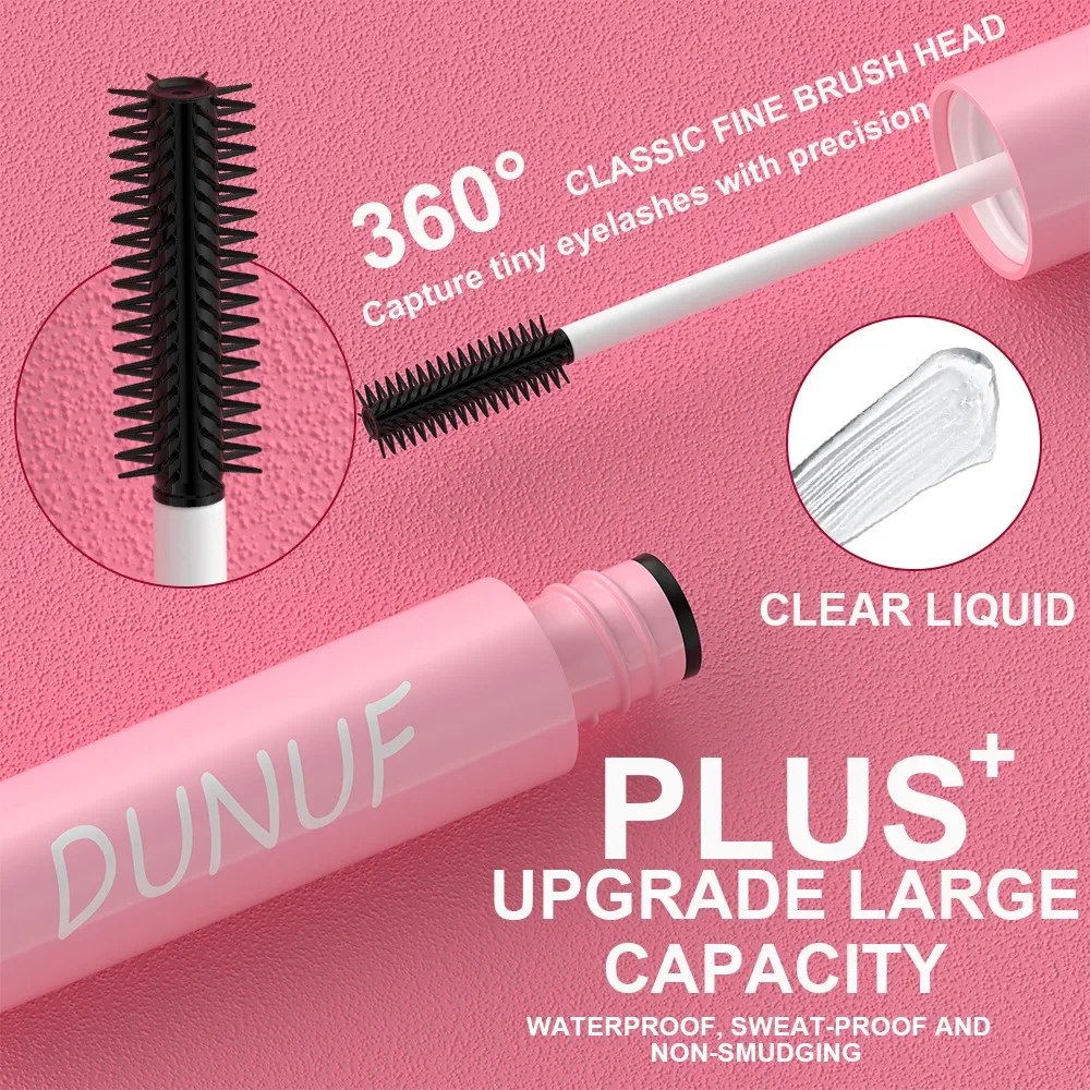 Najlepiej sprzedający się żel do brwi DUNUF Pro 24Hour Wear Ultra-Flexible Hold Non-Flaking Locked Brow Gel Make Up Transparent Eyebrow Hair Styling Gels