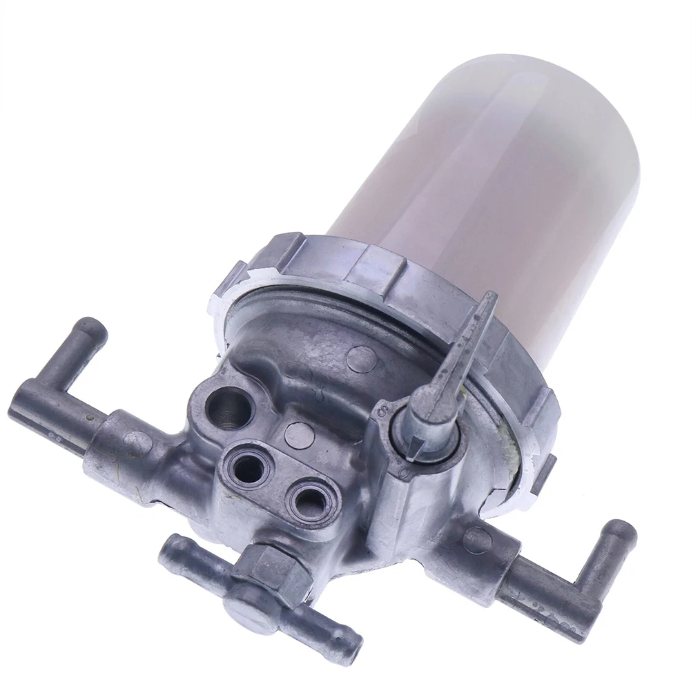 Construction Engine Part Fuel Filter Assembly For Routine Maintenance Aluminum Alloy Body Manual Operation Lever