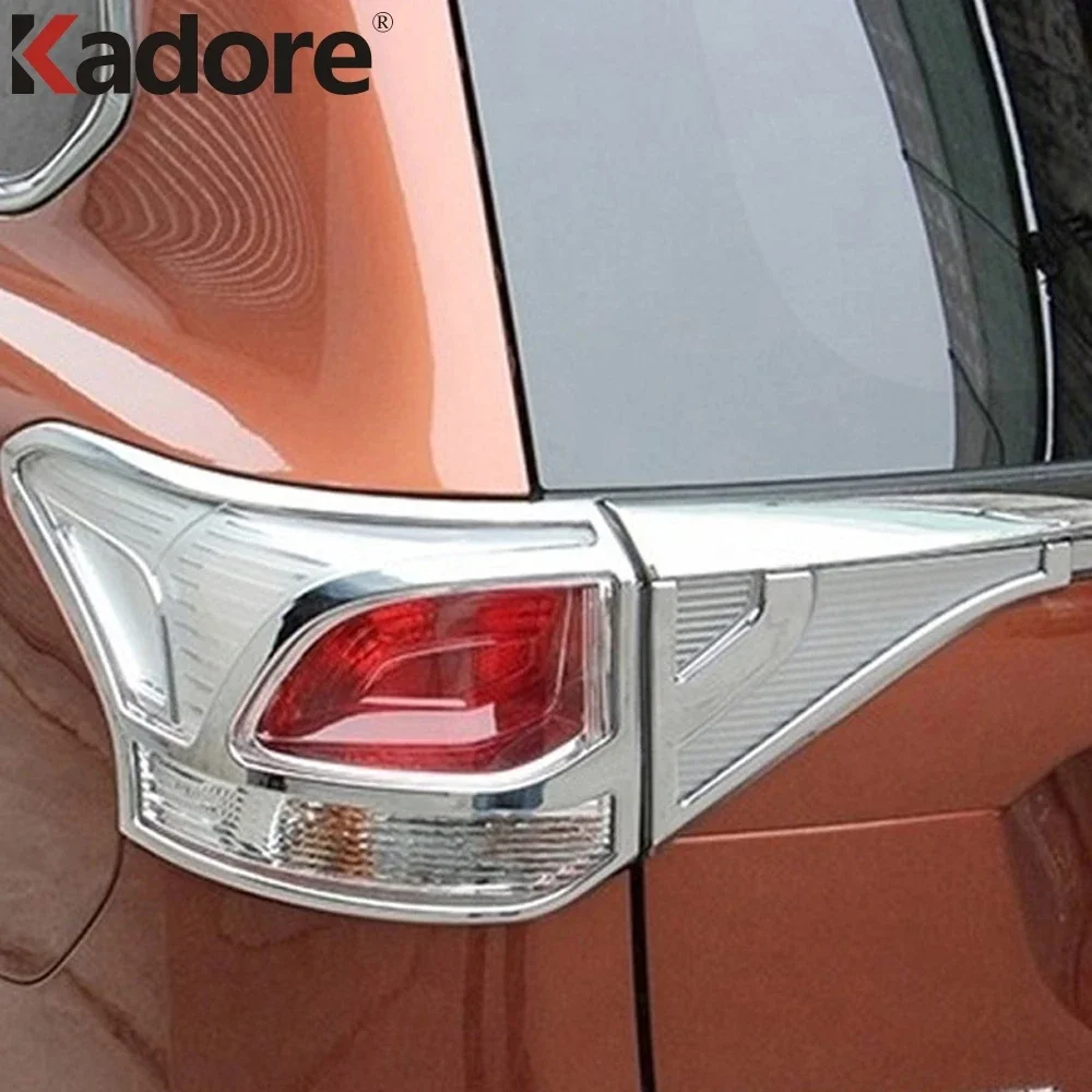 Rear Tail Light Lamp Cover Trim For Mitsubishi Outlander 2013 2014 2015 Chrome Car Taillight Frame Trims Exterior Accessories