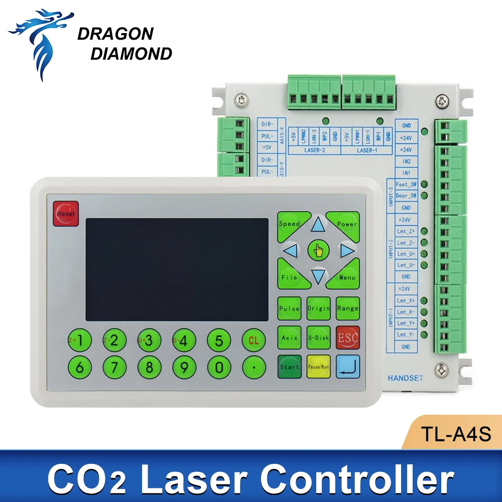 Original Laser Controller System TL-A3 TL-A4S TL-A1 For Co2 Laser Engraving Cutting Machine Replace Ruida Leetro Controller
