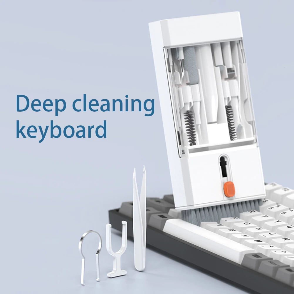 Set Sikat Pembersih Layar Laptop Sikat Pembersih Puing Portabel Untuk Kamera Komputer