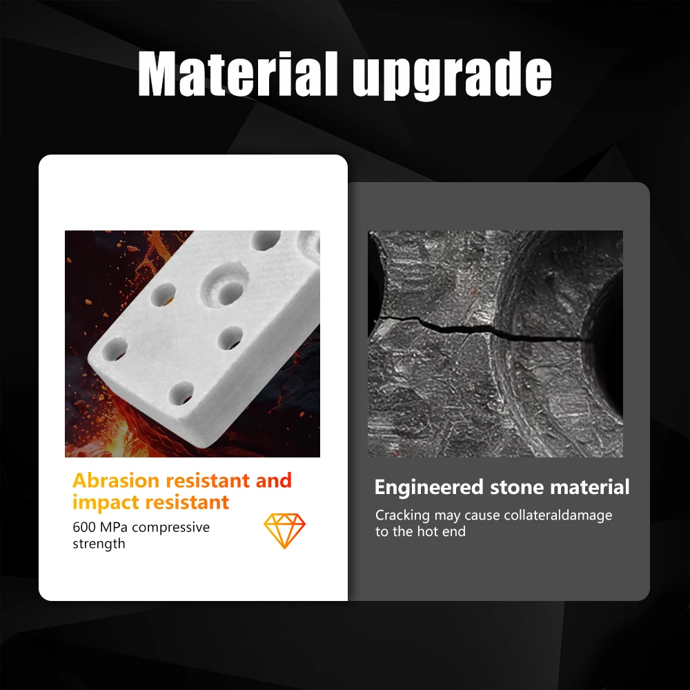 Für Bambu Lab A1 Hotend Heizbaugruppe Montagekomponenten mit Kabelhalterung für Bambulab A1 Mini 3D-Drucker Zubehörteile – Detail 9