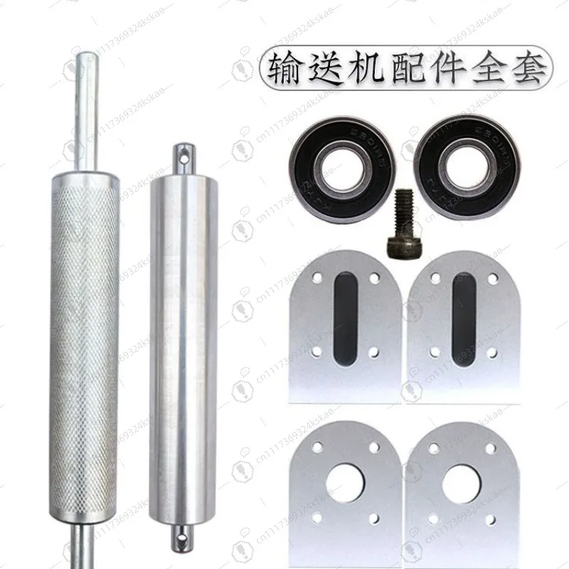 6030 Aluminium Profile Tensioning Seat, Head‑Tail Fixed Bracket for Active‑Passive Roller, Complete Conveyor Line Hardware Kit