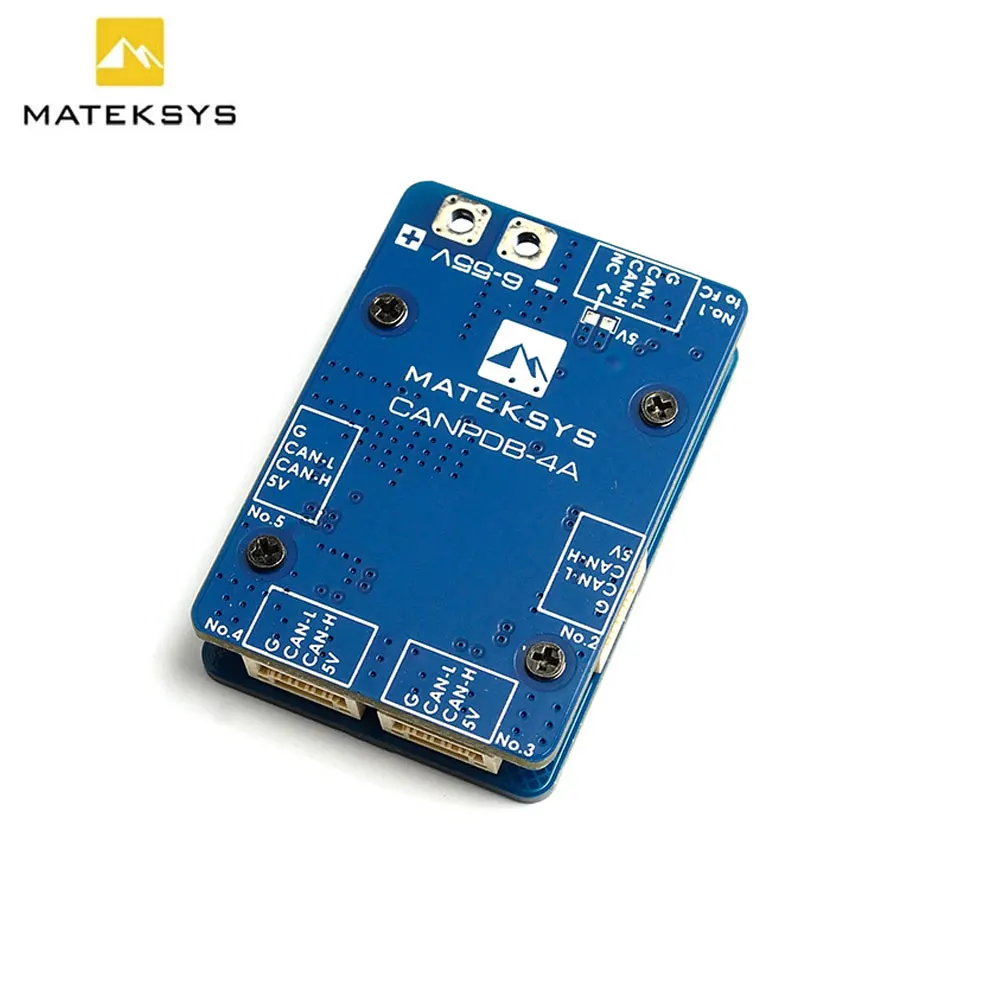 MATEKSYS MATEK CANPDB W/ 4A BEC & JST-GH SPLITTER 6V to 55V 2-12S CAN PDB For RC FPV Drone Parts