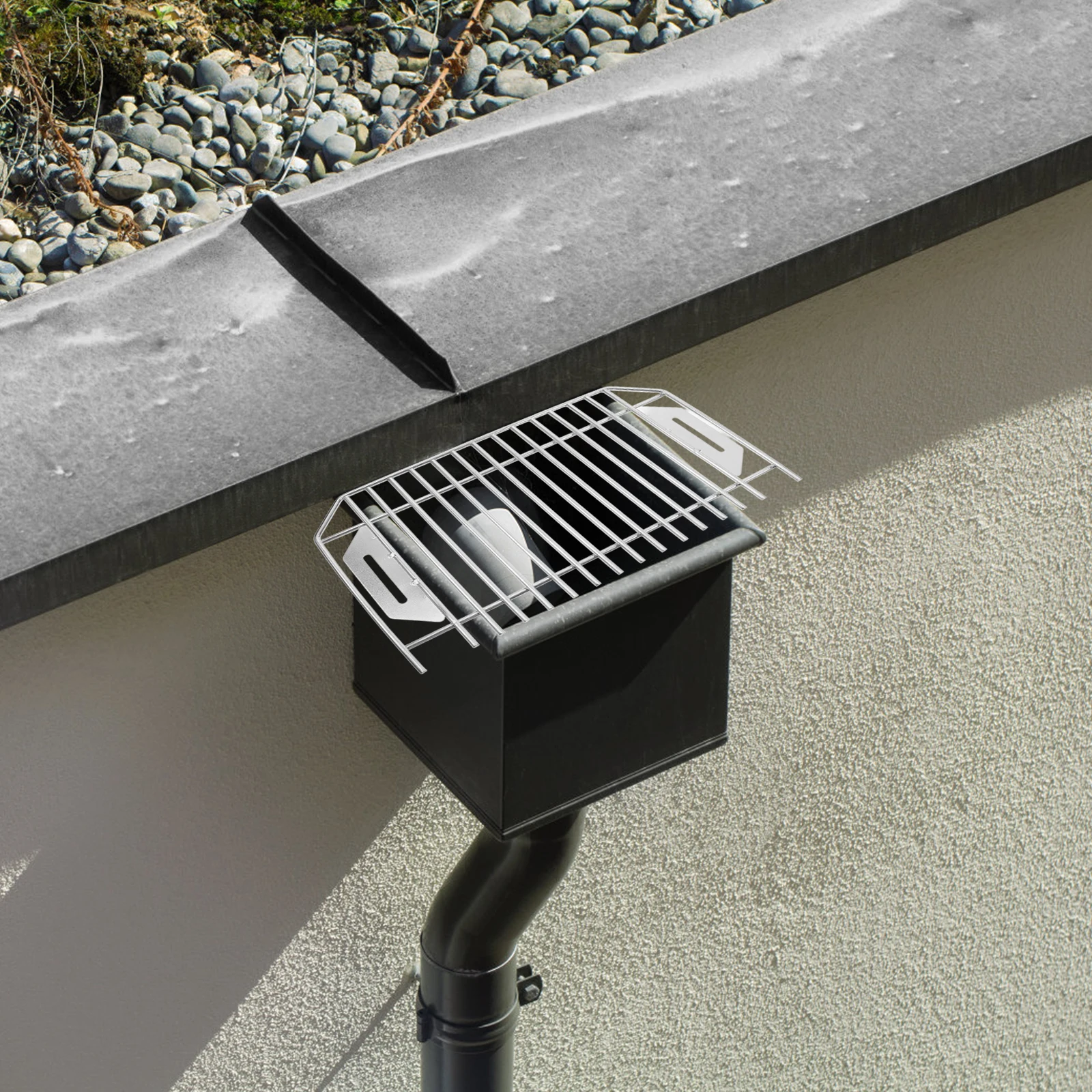 

Stainless Steel Drain Filter Cover Roof Gutter Guard Strainer, Downspout Screen, Floor Drainage Protector, Anti-Blocking