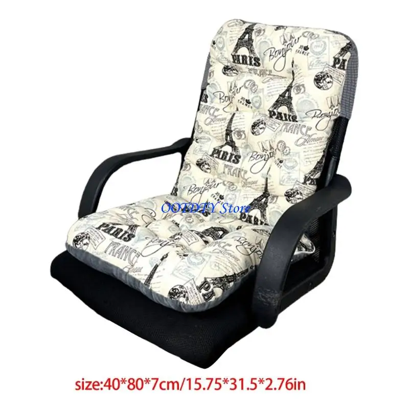 367a قطنية ناعمة من لوحة كرسي خلفية ناعمة مع ربطة عنق فناء الحديقة وكراسي الصالات #6