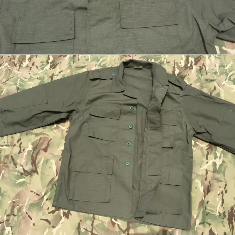 TCU Style BDU Version RG Cavalry Green Army Green Training Suit Combat Suit Set