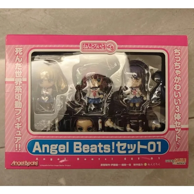 Angel Beats! Figura de Acción de Yuri Nakamura Shiina Yusa, Figura de Anime Versión Q, Modelo de Adorno, Juguetes en Caja