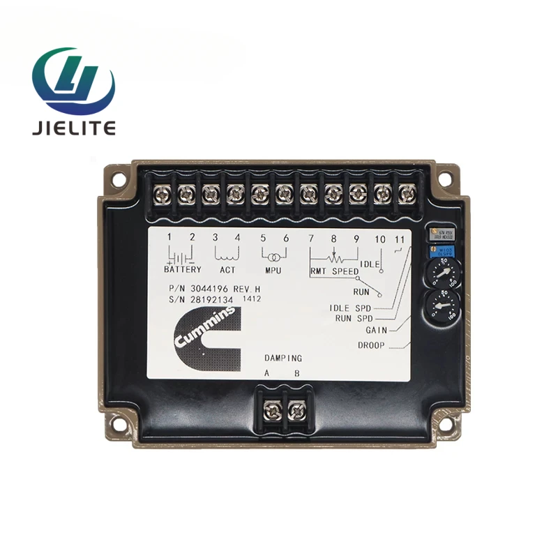 Cummins 4914090 / 4914091 Governor Board 3044196 Electronic Governor Board 3037359 Soft‑Start Controller For Diesel Genset Spare