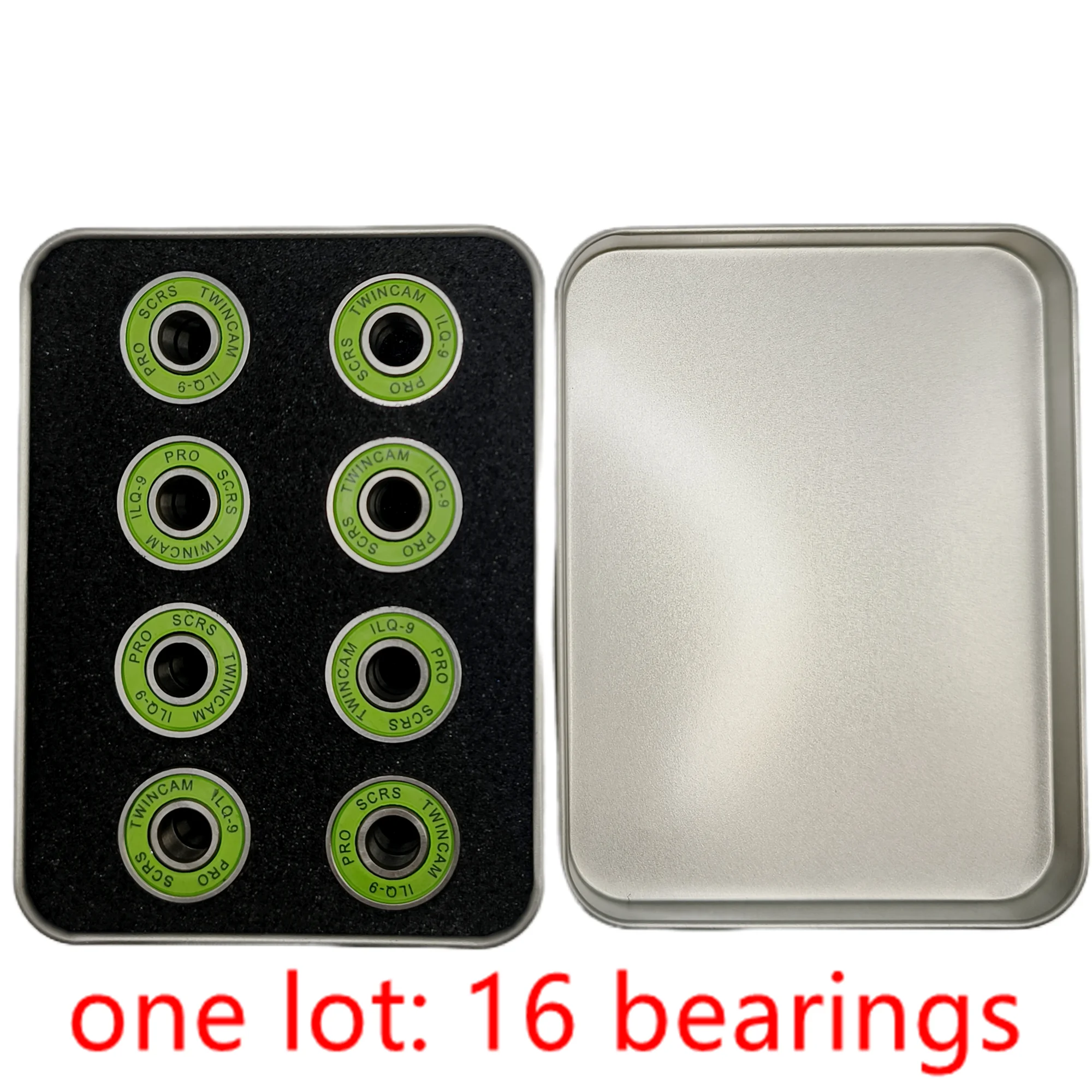 inline skate bearing skate board bearing ABEC-9 22x8x7mm 16 bearings / lot