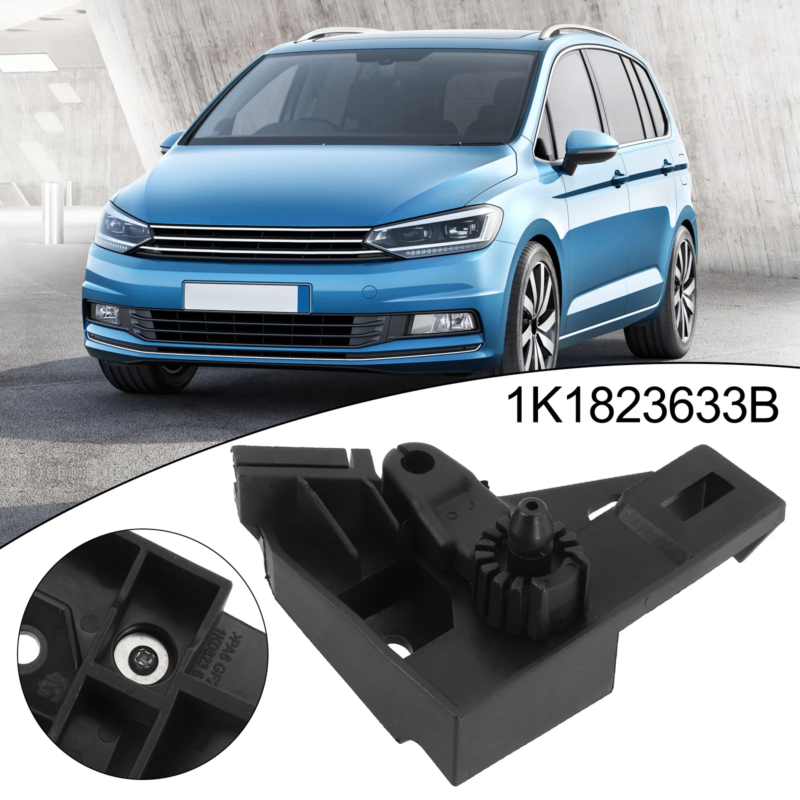 

Новый практичный кронштейн для капота 1K1823633B черный для Passat 2006-2015 для Passat 2006-2015