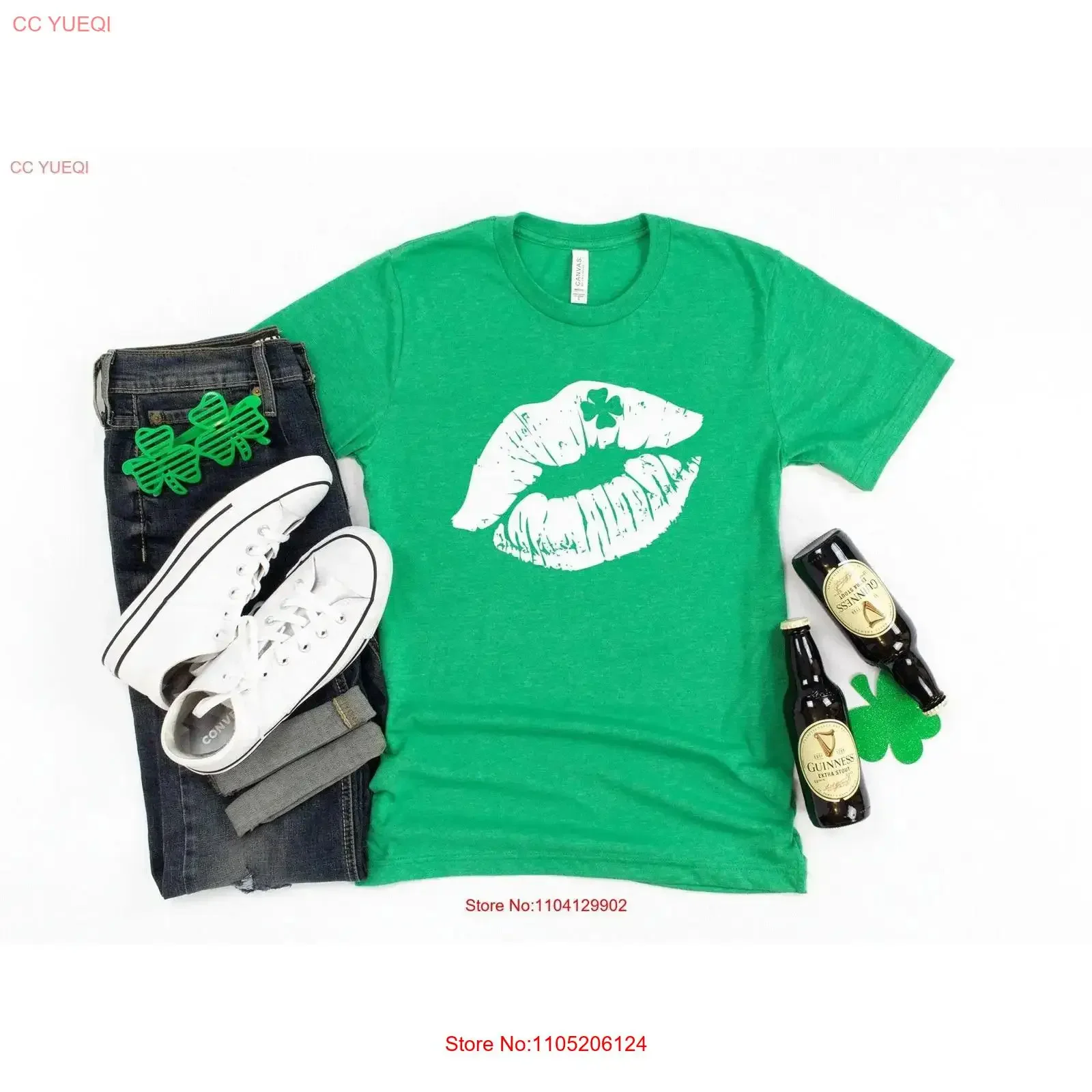 

Рубашки ко Дню Святого Патрика, рубашка «Поцелуй меня», Sharmrock Clover, счастливый для него, Патрик, футболка для нее, винтажная стираная графика, удобная