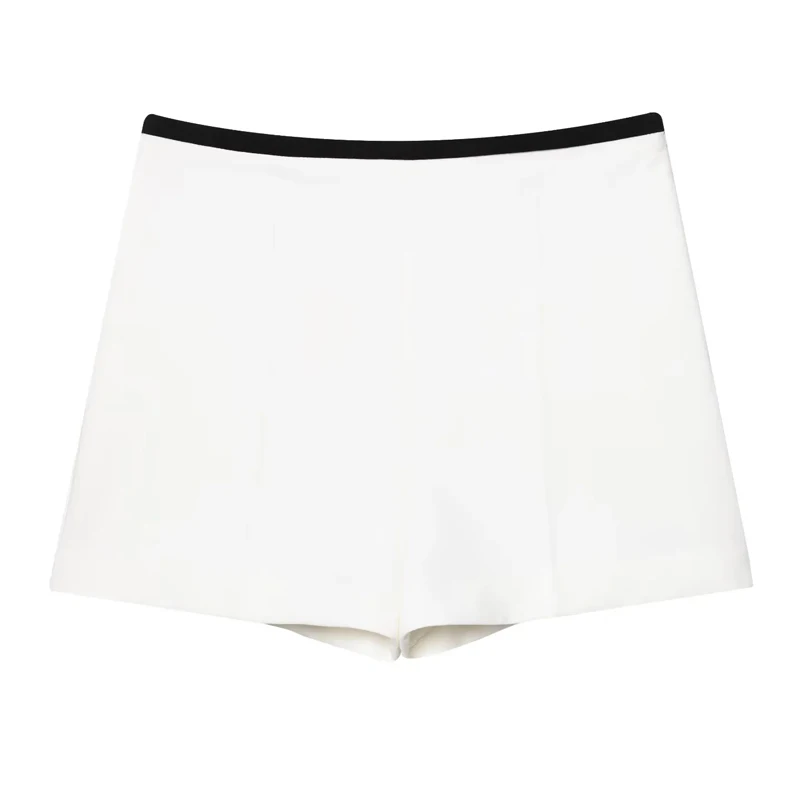 Hxao conjuntos curtos para mulheres 2 peças terno de verão escritório sem mangas colete casual conjuntos femininos shorts brancos conjuntos de duas peças mulher