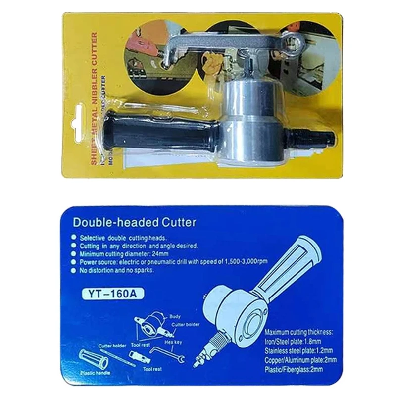 

Portable Metal Cutting Tool with Adjustable Heads, Easy to Use