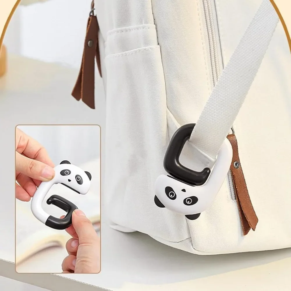 الكرتون الحيوان السنانير قوية الحاملة حقيبة سطح المكتب هوك الجدول الجانب عدم الانزلاق المدرسية مفتاح شماعات هوك طوي #3