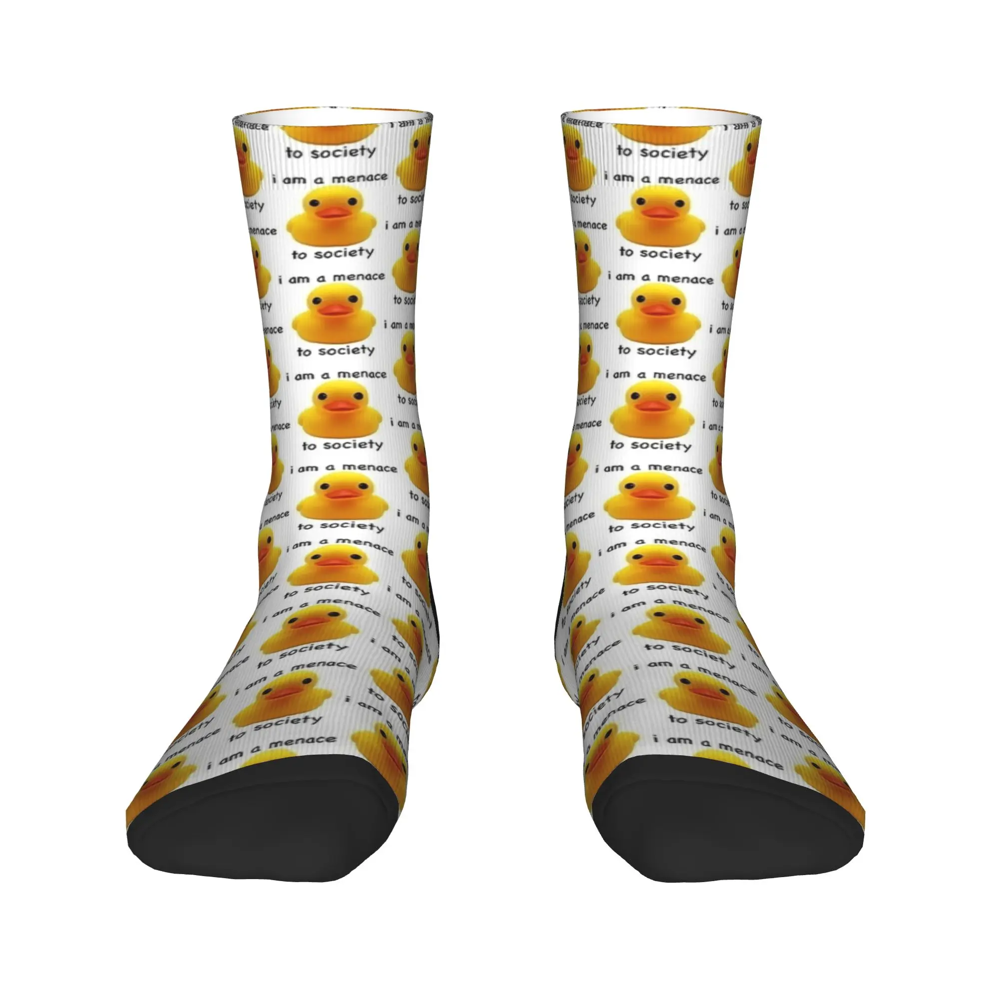 خطر المجتمع بطة مطاطية الجوارب جوارب مخصصة عدم الانزلاق الرجال الجوارب عالية الجودة الخريف الرجعية سكيت الجوارب