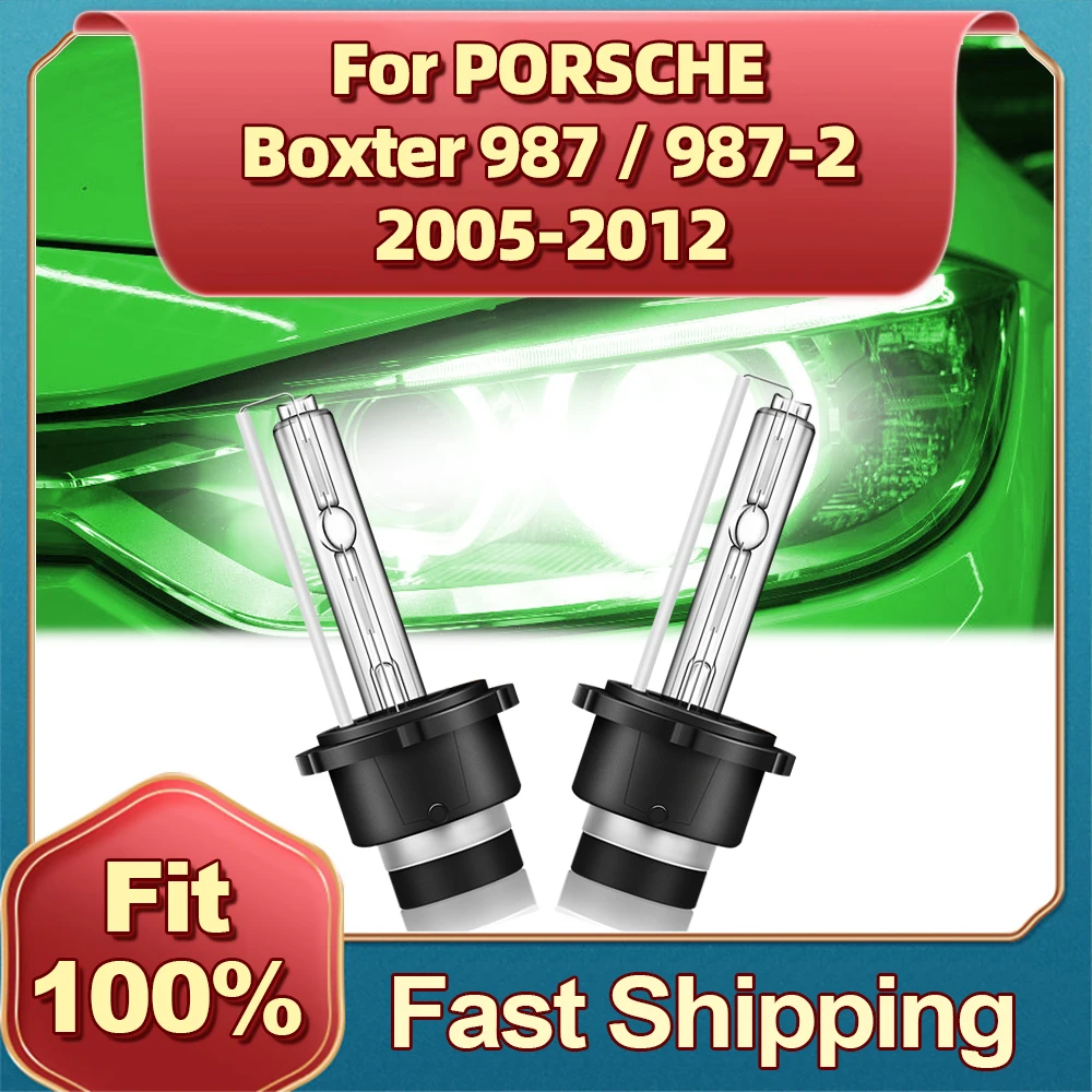 2PCS 35W Xenon HID Headlight Quality D2S Car Light For PORSCHE Boxter 987 2005 2006 2007 2008 2009 2010 2011 2012