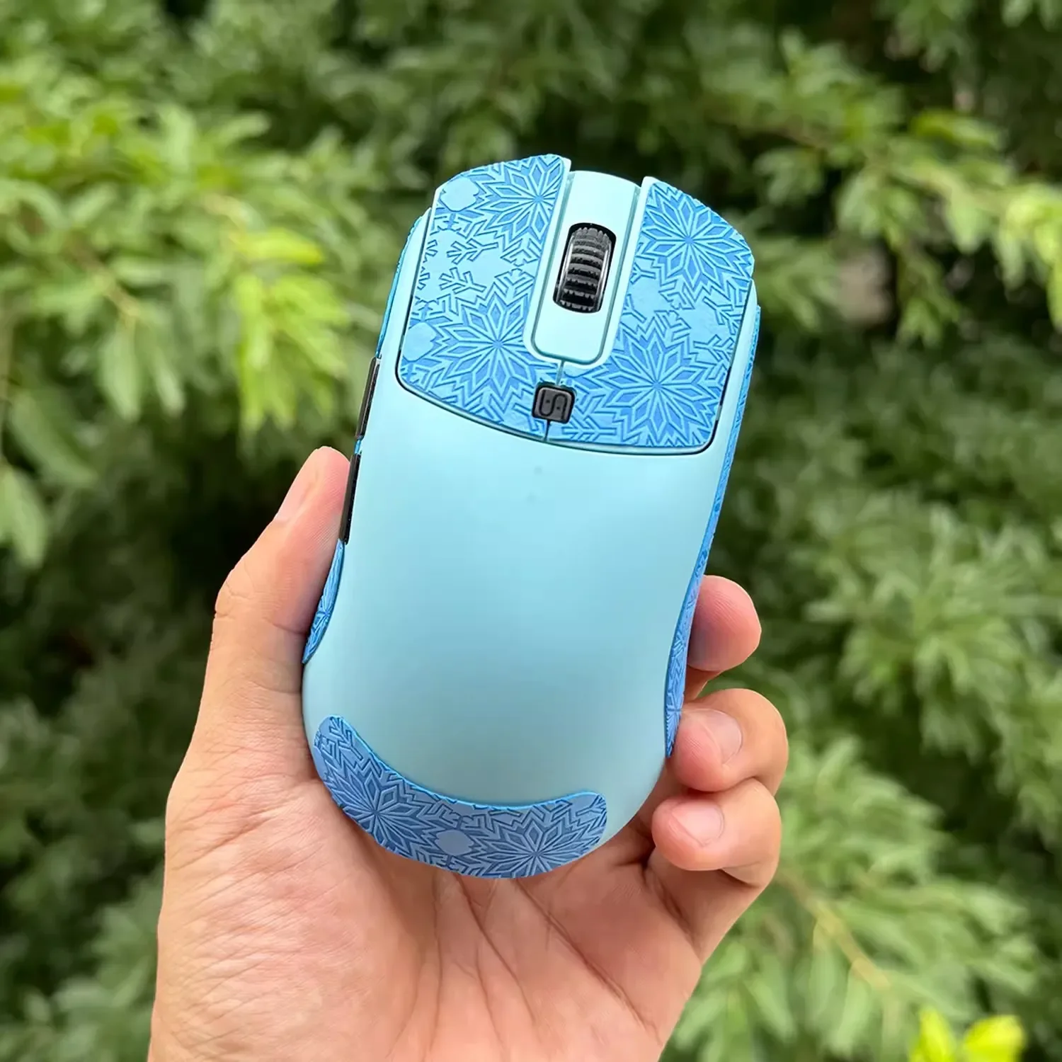 1 Set Ultraglide Mouse Anti Slip Sticker For VAXEE XES XE-S Wireless Non-Slip Anti Sweat Tape Ultrathin Snowflake Lizard Texture