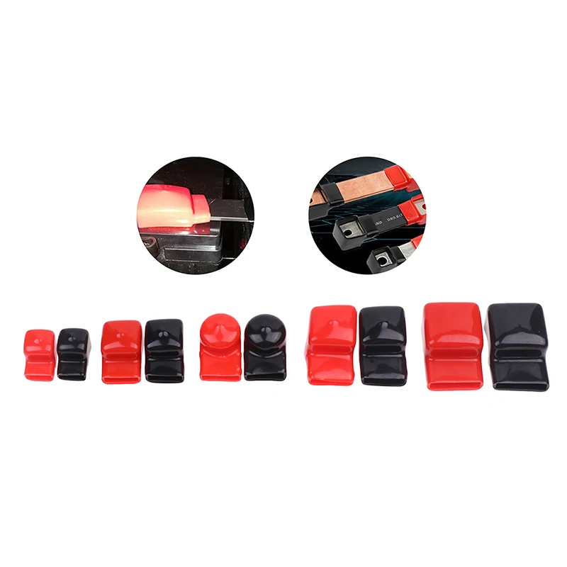 

1Pair High Quality Loose Protector For Busbar Bus Bar Battery Isolation Cover Terminal Cover Protection PVC Flexible