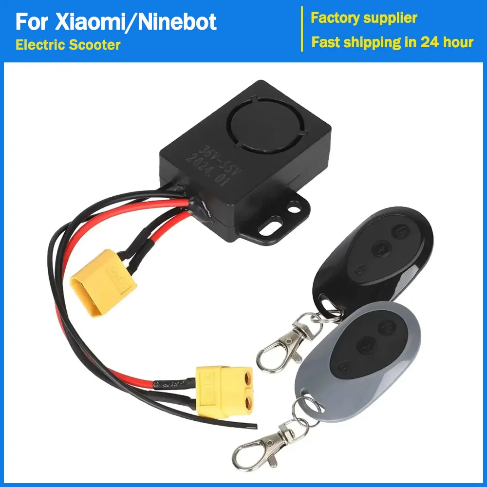 Image of Anti-Diebstahl-Gerät, hohe Dezibel, 36-55 V, Alarmsystem für Xiaomi M365 1s Pro Pro2 für Ninebot Max G30 G30D Elektroroller-Teile