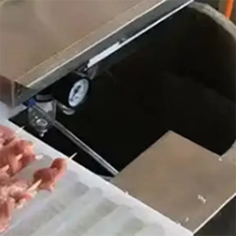High Capacity Automatic Desktop Meat Kebab Skewer Machine Chicken Kebab Making Machine