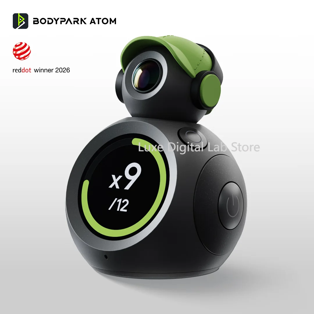 BodyPark ATOM Intelligent AI Fitness Device - AI personal trainer for introvert - Supports guidance for 1000+ fitness movements