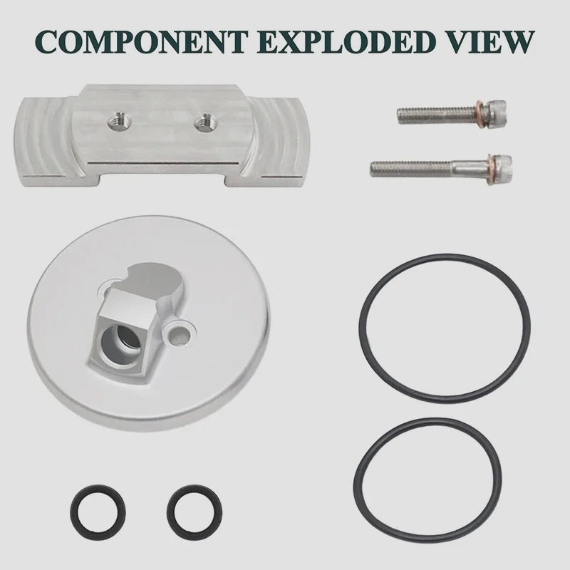 F4TZ-6753-A kit de reparo de substituição do adaptador da vareta F4TZ-6751-B para ford 7.3l powerstroke f250 f350 f450 f550 1994 1995-2003