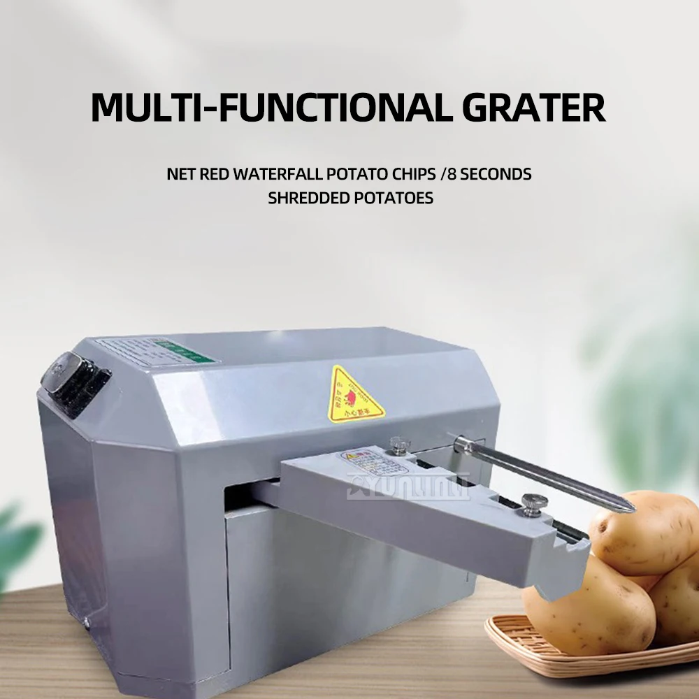 Коммерческая электронная овощерезка, автоматическая Коммерческая электрическая терка, режущая машина