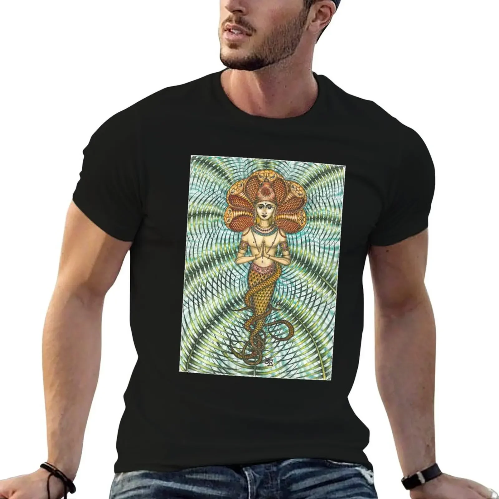 Patanjali Jungle Kaleidoscope T-Shirt shirts graphic tees cotton graphic tees mens t shirt graphic