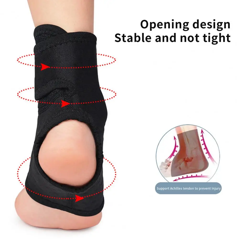 Vibration Damping Ankle Brace Fastener Tape Strain Prevention Comfortable High-Performance Ankle Joint Support