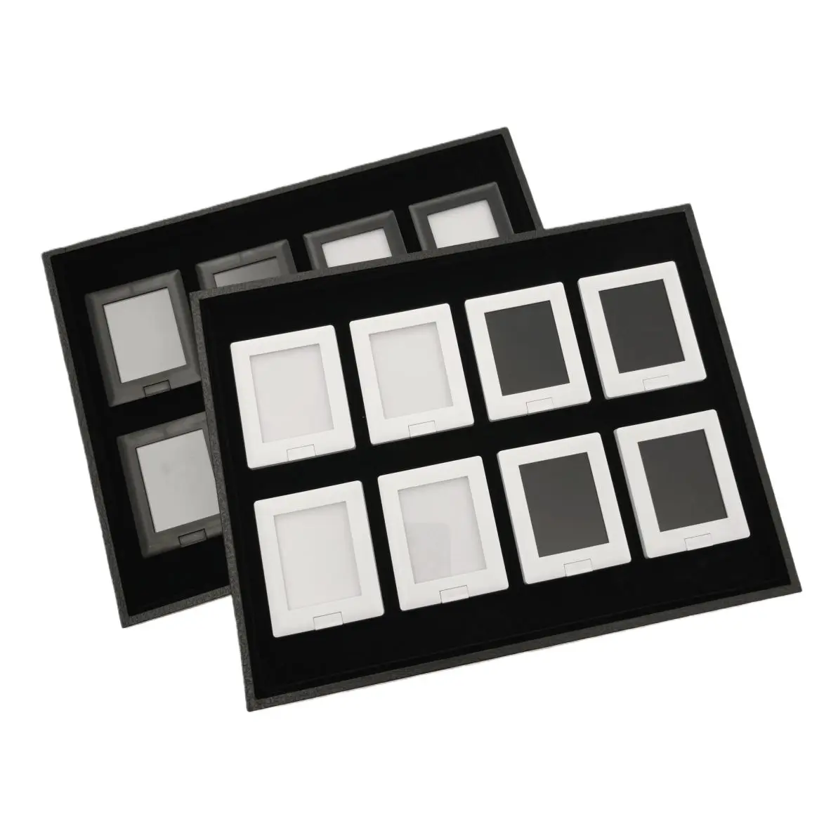 Jewelry Display Tray with Bracket for Diamond Gemstone Jewelry Display Box Store Exhibitions Jewel Case