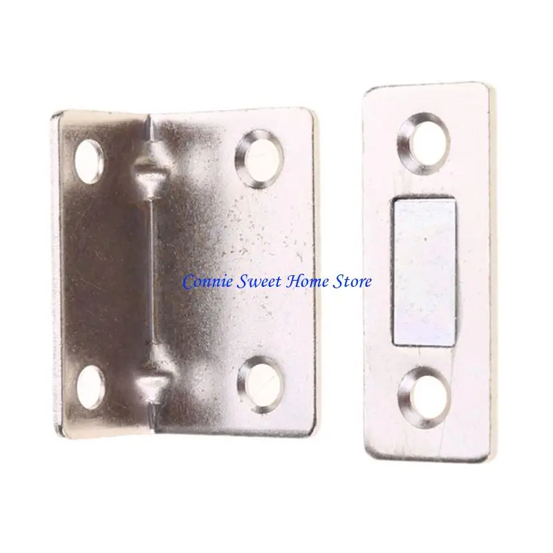 LXAF Invisible Door Catch Drawer Magnet Catch with Mounting Screws& Adhesive