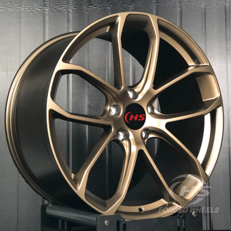 Forged Bronze Car Wheels Aluminum Alloy T6061 5x130 1-Piece 17 18 19 20Inch Custom Sport Rims for   GTS Turbo
