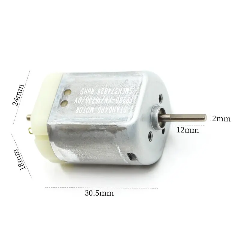 DC12V8150 to standard FP280-kn/16235 strong magnetic carbon brush motor large torque medium speed micro motor