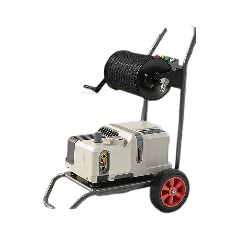 Electric pipe universal dredging machine, extended spring cleaning toilet floor drain professional