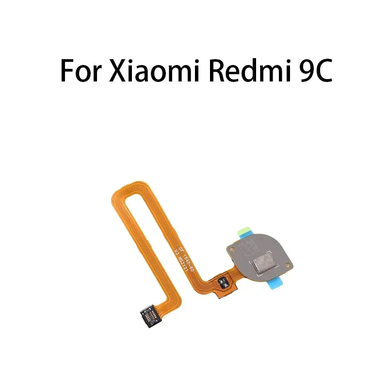 org Home Power Button Fingerprint Sensor Flex Cable For Xiaomi Redmi 9C