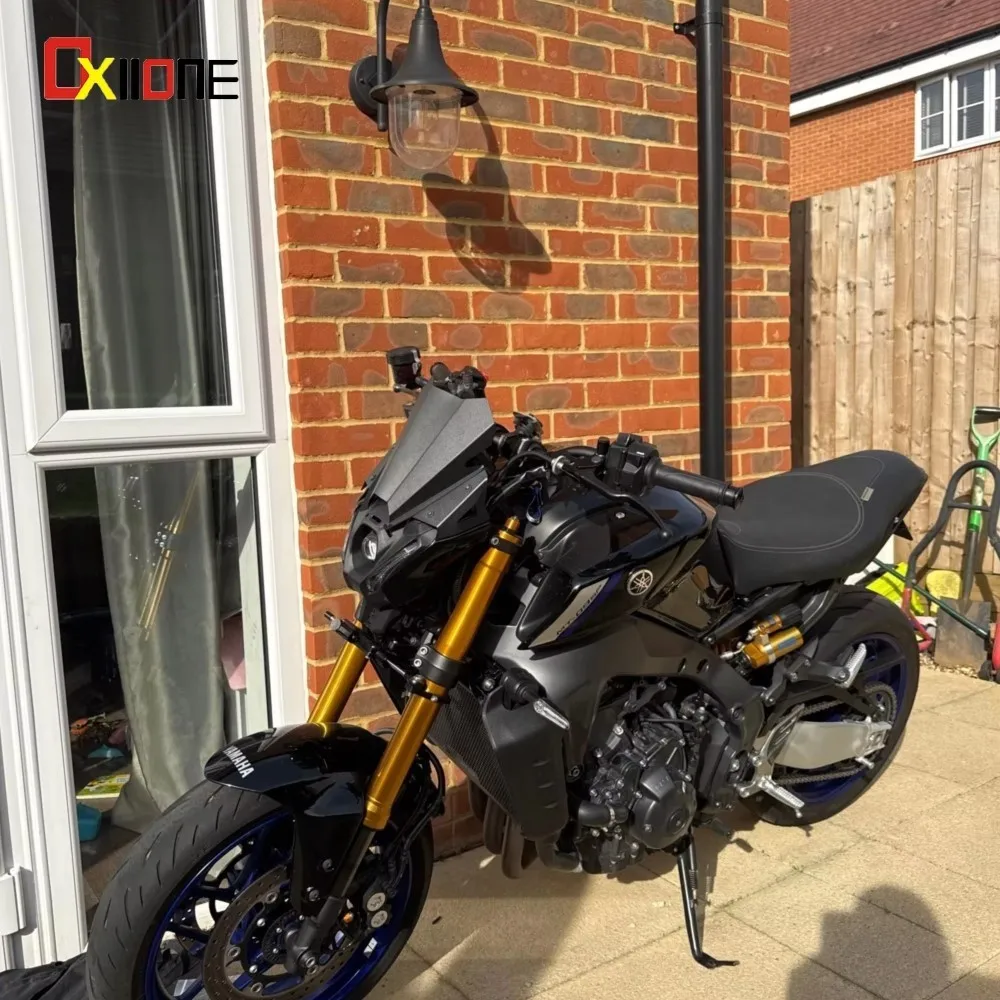 MT10 MT10 SP 2026 Accessories FIT FOR YAMAHA MT-10/SP 2022-2023-2024-2025-2026 Motorcycle Double Bubble Windshield WindScreen
