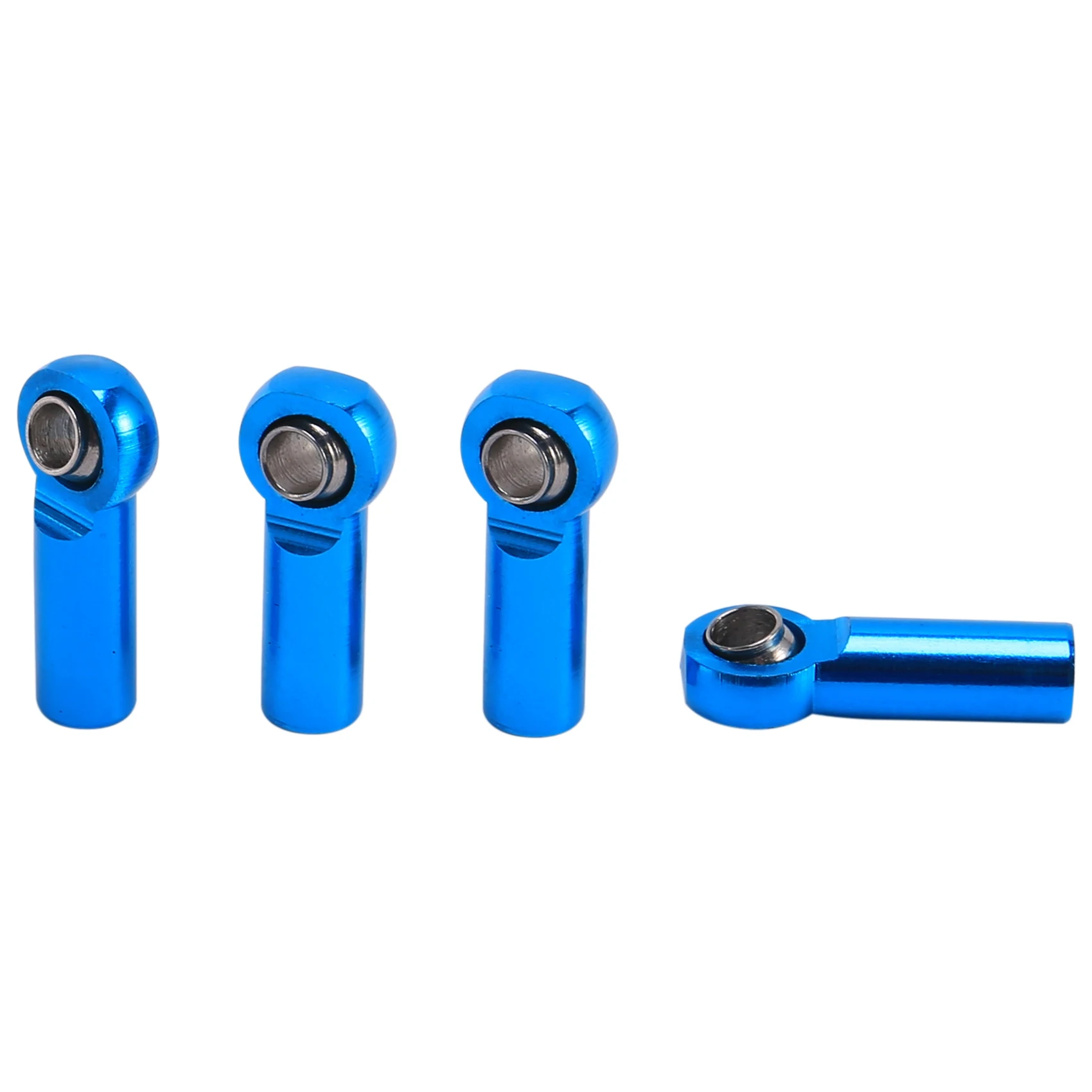 

10Pcs Metal M3 Link Tie Rod End Ball Joint for 1/10 RC Car Crawler AXIAL SCX10 D90 D110 CC01,Blue