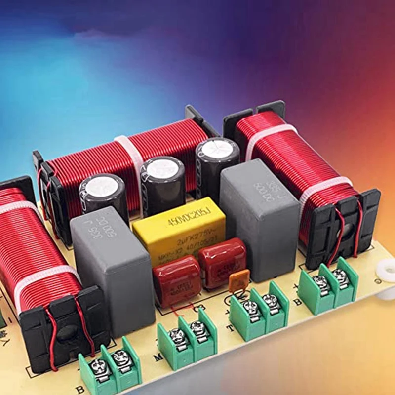 1 قطعة 4 طريقة 300 واط المتكلم مقسم التردد المسرح المنزلي Hifi ستيريو 4 وحدة الدائرة ستيريو مرشحات كروس الصوت