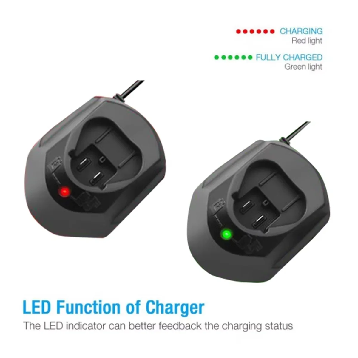 

A83Z Li-Ion Battery Charger for 10.8V 12V BAT411 BAT412 GSR10.8 GSA10.8V GWI10.8V TSR120 GAL1210CV GAL1130CV EU Plug