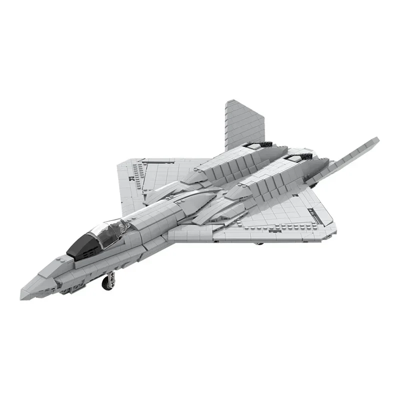 

EKbricks Military Moc-41847 Yf-23 Black Widow Ii Fighter Fighter Destroyer Children Diy Building Block Model Toy Children Gift