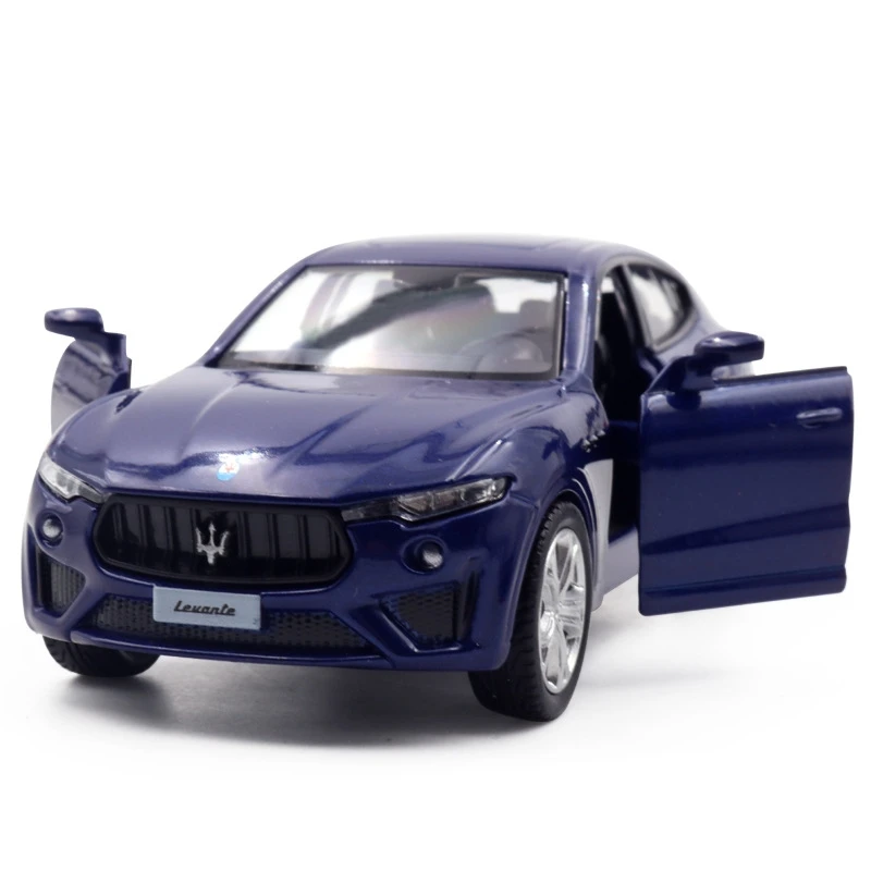 1/36 Maserati Levante GTS SUV Toy Car Model For Children RMZ CiTY 5\'\' Diecast Sport Miniature Pull Back Collection Gift For Kid