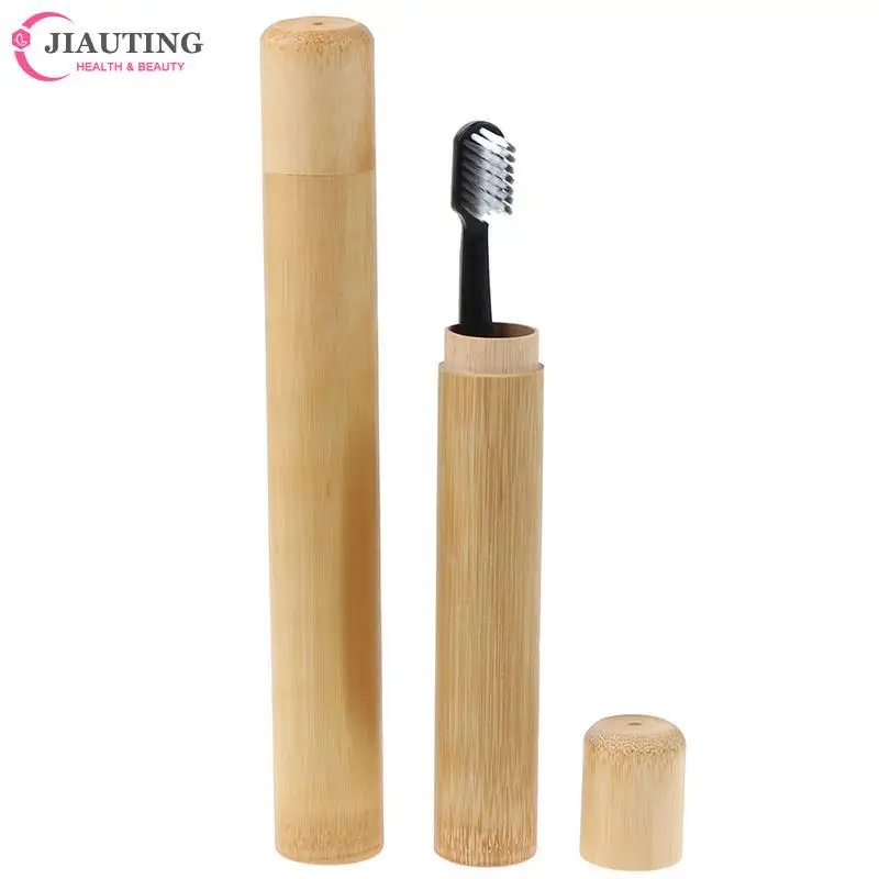 

1pcs Portable Travel Packing Handmade Bamboo Toothbrush Tube Natural Bamboo Tube For Toothbrush Eco Friendly Travel Case 21/16cm