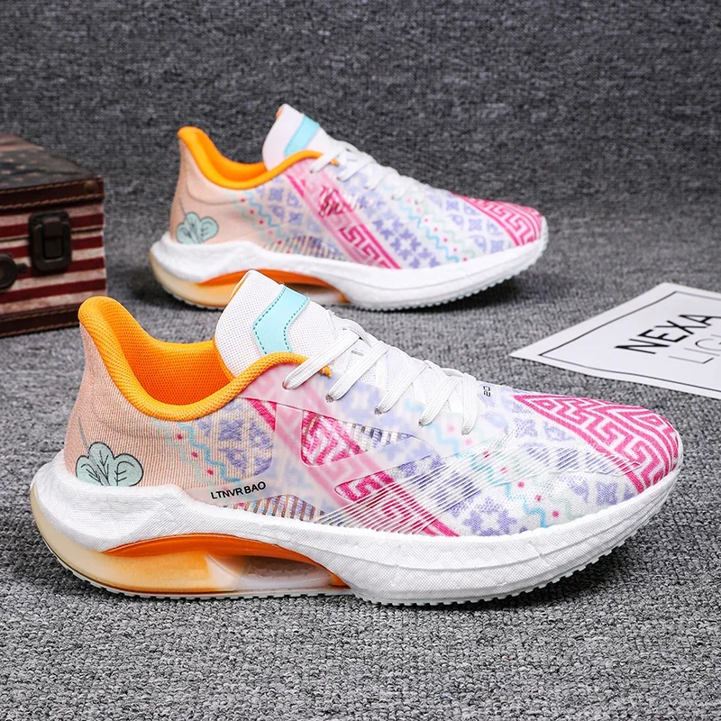 

Professional Couples Marathon Road Running Shoes High Quality Outdoor Women Fitness Sport Training Sneakers Men Free Run Shoes