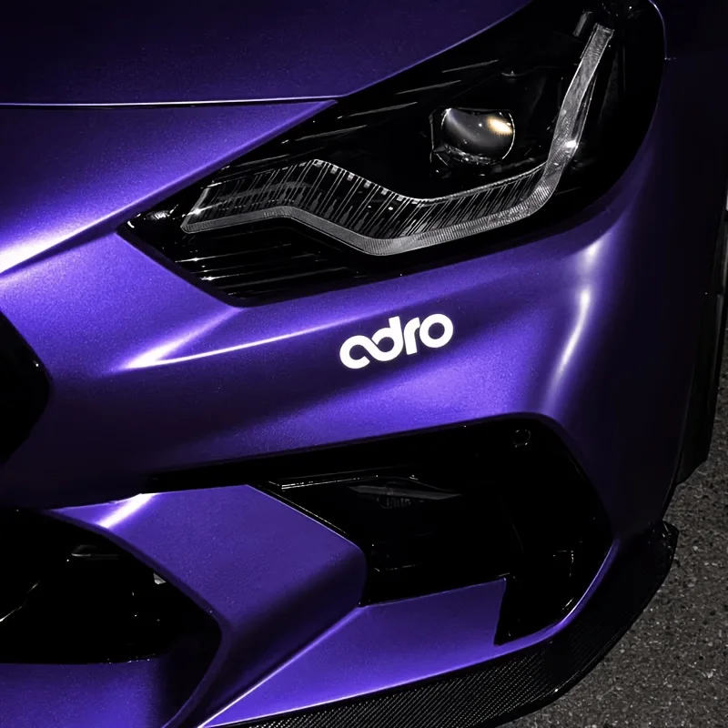 2Pcs/1Set ADRO Widebody Aero Kit Car Vinyl Decal Sticker Set for Bodykit Bumper Motorcycle