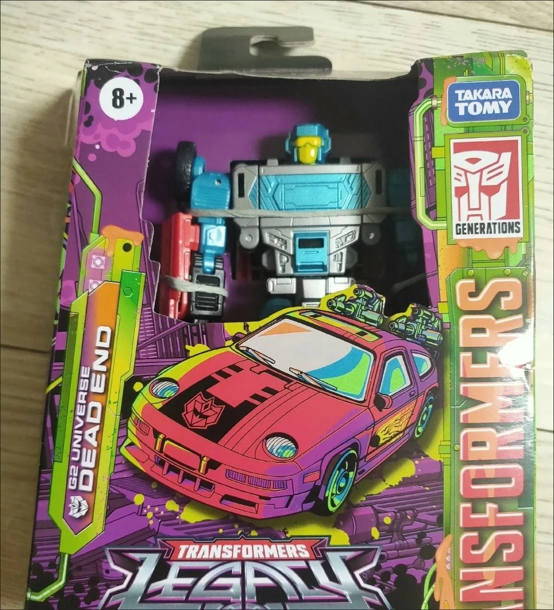 재고 있음 변환 장난감 레거시 클래스 에볼루션 G2 우주 데드 엔드 디럭스 F7515 액션 피규어 로봇 애니메이션 피규어 취미