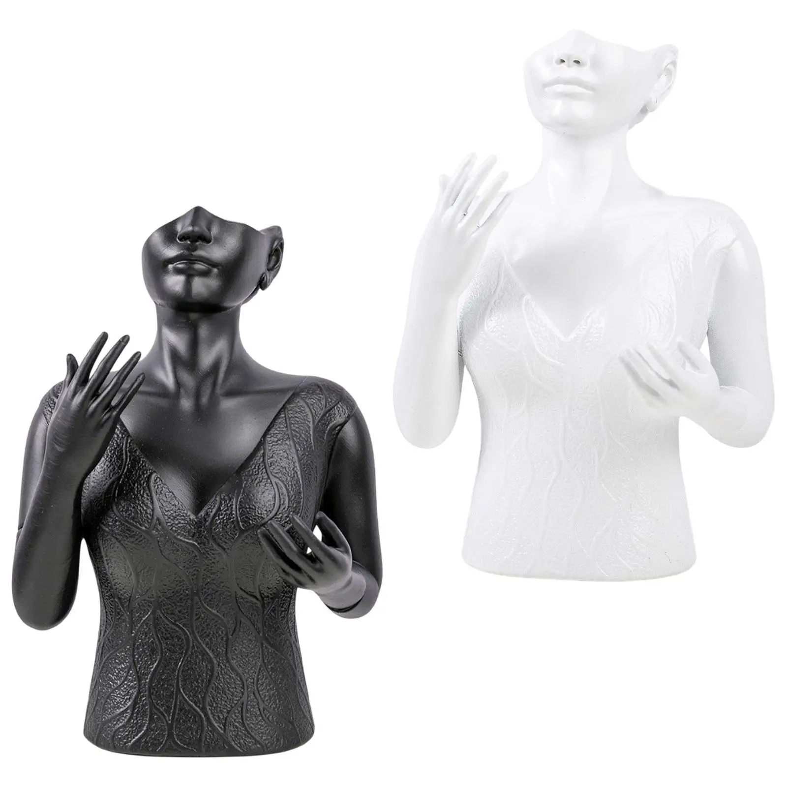 

Necklace Display Stand Jewelry Display Stand Fashion Pendant Tower, Jewelry Display Bust Pendant Organizer for Home Bedroom