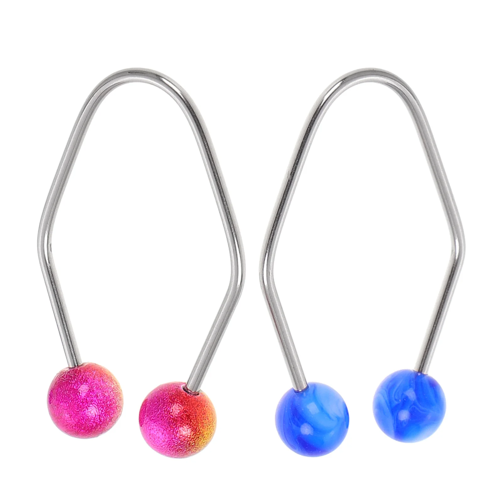 

2Pcs Facial Dimple Trainer Smile Face Trainer Dimple Makers for Cheeks Stainless Steel Pearl Shaper