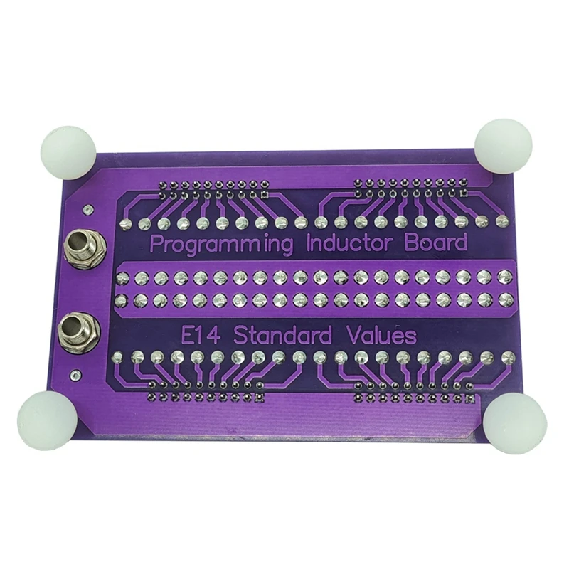 1Uh To 2.2Mh E12 Standard 40 Values Programmable Inductor Board With 4Mm Banana Sockets Inductance Substitution Box