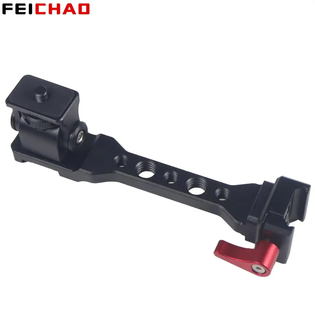 Кронштейн-удлинитель RS3 для монитора с креплением холодного башмака 1/4 дюйма 3/8 дюйма Кронштейн-удлинитель RS3 для монитора с креплением холодного башмака 1/4 дюйма 3/8 дюйма